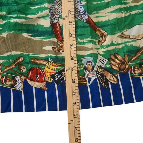 VTG Sharon Young 6 Skirt RARE Houston Astros Los Angeles Dodgers Game MLB - Picture 7 of 10